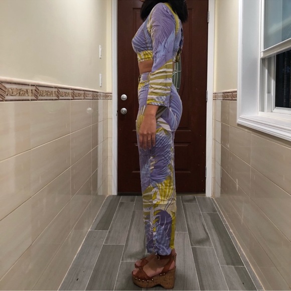 🎀Germaine & Jane Vintage French Silk Set — Made in France (likely 1960s–70s) - Picture 5 of 13